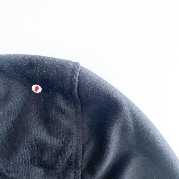 Levi's Womens Women's Flight Satin Bomber with Jersey Hood // Size Large // EUC - Picture 11 of 12